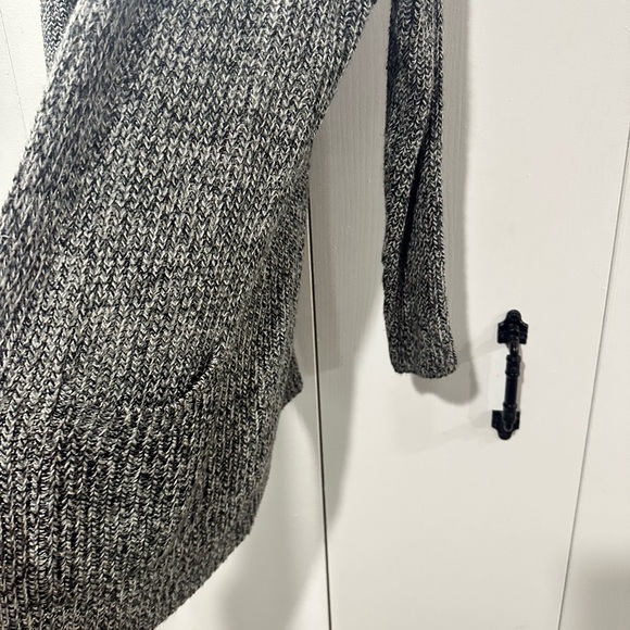 a.n.a Gray Open-Front Cardigan Sweater wPOCKETS - Picture 4 of 11